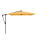 GLATZ Ampelschirm SUNWING® CASA, Alu anthrazit, Stoffklasse 5 (100 % Polyacryl 300 g/m²) Farbe 514 / Corn, 300 x 240 cm