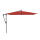 GLATZ Ampelschirm SUNWING® CASA, Alu anthrazit, Stoffklasse 4 (100 % Polyester 250 g/m²) Farbe 403 / Camine, 270 x 270 cm