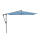 GLATZ Ampelschirm SUNWING® CASA, Alu anthrazit, Stoffklasse 5 (100 % Polyacryl 300 g/m²) Farbe 515 / Cloud, 270 x 270 cm