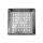 Einrichtungsbude Edelstahl-Grillschale mit Aussparungen 24,5 x 24,5 x 4,5 cm